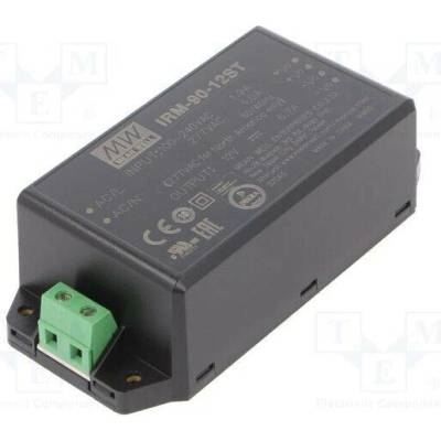 MEAN WELL IRM-90-12ST Napájecí zdroj: spínaný; k vestavbě,modulový; 80W; 12VDC; 6700mA