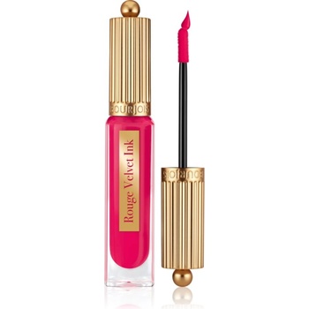 Bourjois Rouge Velvet Ink течно червило с матиращ ефект цвят 07 Fushia Cha Cha 3.5ml