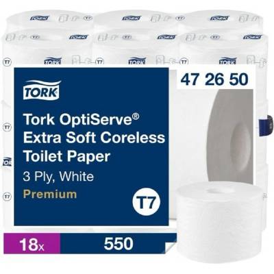 TORK OptiServe Premium T7 3-vrstvý 18 ks