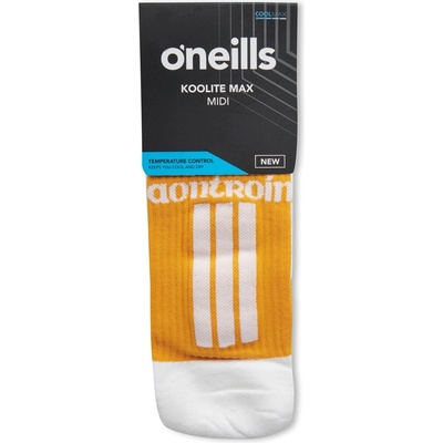 ONeills Чорапи ONeills Antrim Home Sock Senior - Amber/White