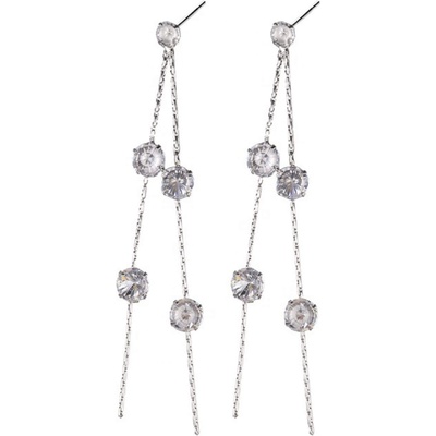 Silenti Jewelry Сребърни обеци "Танц