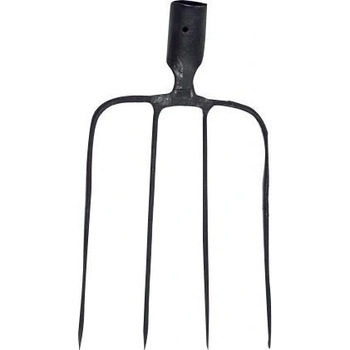 MacHook 5060 kované hrotov 4 čierne bez násady