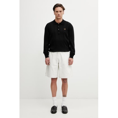Fred Perry пуловер мъжки с добавена вълна (K2309)