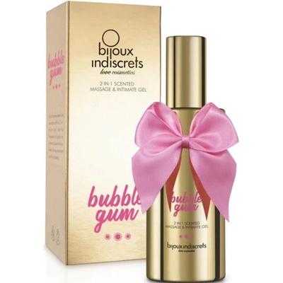 Bijoux Indiscrets Bubblegum 2 in 1 Silicone Massage & Intimate Gel 100 ml