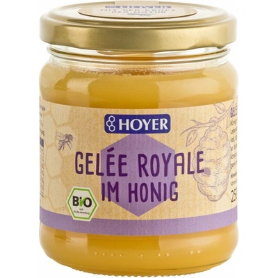 HOYER Bio Gelée Royale v medu 250 g