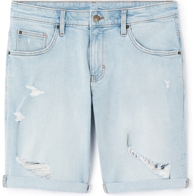 Celio Džínové kraťasy Dodenimbm2 Modrá