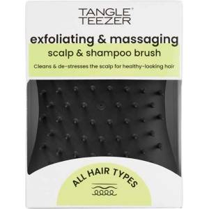 Tangle Teezer The Scalp Exfoliator & Massager Onyx Black Hairbrush