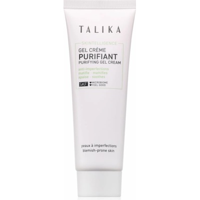 Talika Skintelligence Purifying Gel Cream gel krém proti nedokonalostem aknózní pleti 50 ml