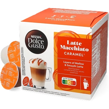 NESCAFÉ | Caramel Latte Macchiato - 16 капсули за Dolce Gusto