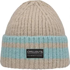 Chillouts Зимна шапка (beanie) Chillouts Cooper Hat Beanie - Beige / Aqua - размер One Size (904-5040-0111)
