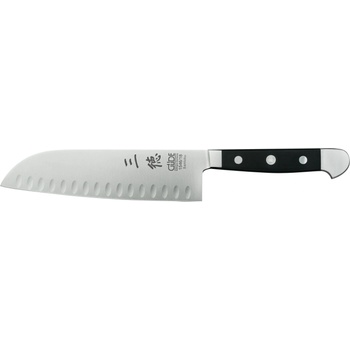 Güde Нож Santoku ALPHA POM, 18 см, черен, Güde (GUDE154618)