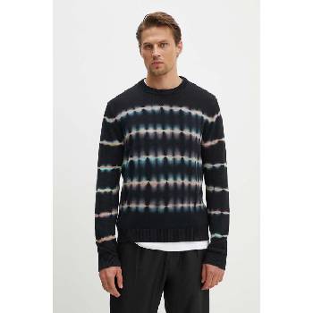 Paul Smith Памучен пуловер PS Paul Smith в черно от лека материя M2R. 960Y. N22151 (M2R.960Y.N22151)