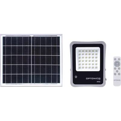 OPTONICA Led СОЛАРЕН ПРОЖЕКТОР 15w 1200lm 6000k ip65 optonica (3800156654570)