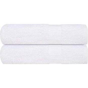 vidaXL Кърпи за душ FROGN 2 бр. Бели 70x140 см 360 г/м2 (136653)