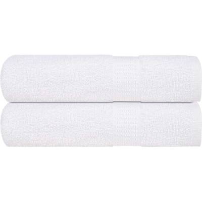 vidaXL Кърпи за душ FROGN 2 бр. Бели 70x140 см 360 г/м2 (136653)