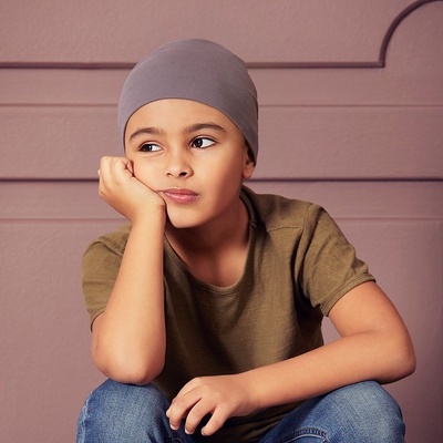 Petite Bunny Čepice Purple Grey