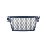 Carmart Решетка без емблема за Audi A4 B8 (2008-2011) - RS Look - Черна