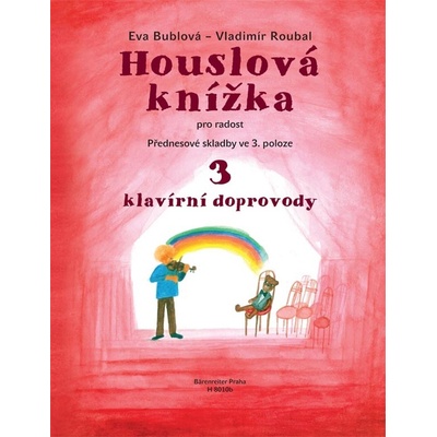 Houslová knížka 3 klavírní doprovody