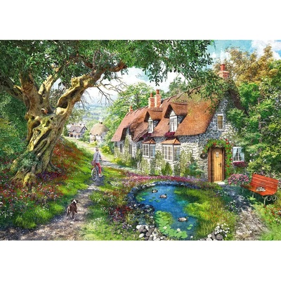 RAVENSBURGER Květinovou cestičkou 1000 dílků