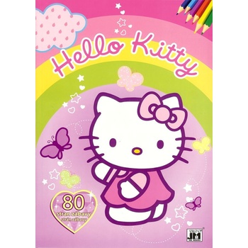 Jiri Models Hello Kitty Omalovánky 80 stran