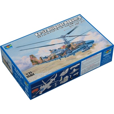 Trumpeter Kamov Ka 52 Alligator Hokum B 1:35