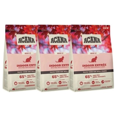 ACANA Indoor Entrée Cat 3 x 0,34 kg
