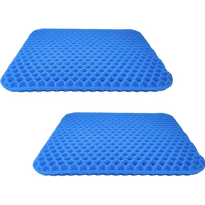 Wellife Gélový podsedák s poťahom COMFY MGP2, 38 x 36 x 3 cm sada 2ks