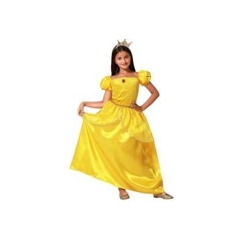 BigBuy Carnival Маскировъчен костюм за деца Златен Принцеса Размер 3-4 години