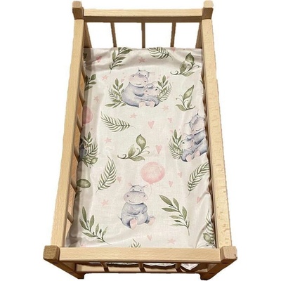 SDS Matrace do postýlky pro panenky Hrošíci baby 50x28 cm