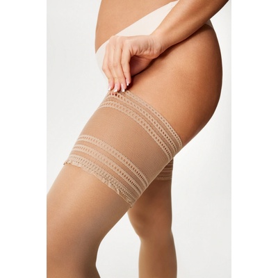 Mona QUEEN Samodržící punčochy Chic 30 DEN jasper – Zbozi.Blesk.cz