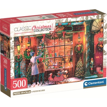 Clementoni Пъзел Clementoni от 500 части - Магазин за играчки (35567)