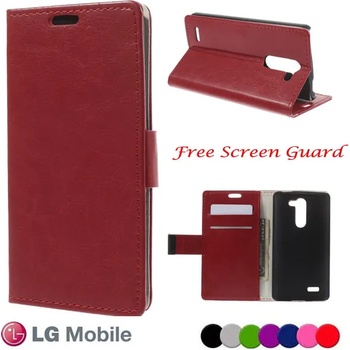 Image 1 of LG L Bello Wallet Кожен Калъф + Протектор