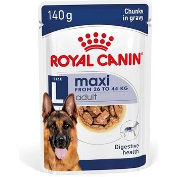 Royal Canin Maxi Adult 10x140g мокра храна в сос за възрастни кучета от големи породи