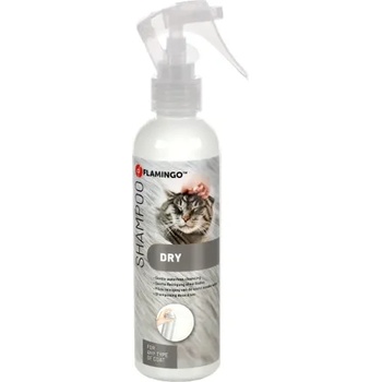 Flamingo Cat Dry Easy Clean Spray Shampoo - Сух шампоан за котки, 200 мл