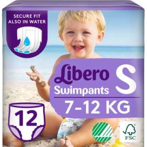 Libero Плувни панталони Плувни памперси 7-12kg S Mini 12pcs (55689)