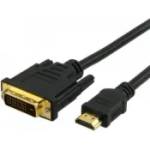  Кабел, HDMI Male към DVI Male, 5m