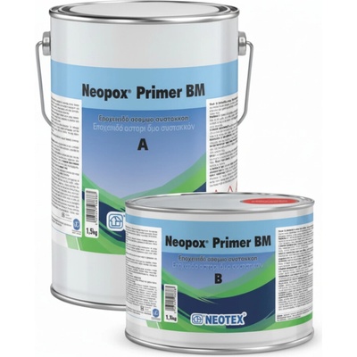 NEOTEX Neopox Primer BM – epoxidový penetrak pod polyurea na asfaltové pásy a bitumen Balenie: 5 kg, Farba: Nažltlá - priehľadná