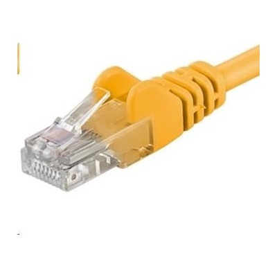 PremiumCord 8592220008307 UTP CAT5E, RJ45-RJ45, 7m, žlutý