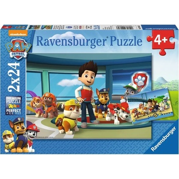 Ravensburger - Puzzle 2x24 Paw Patrol - 40 - 99 piese