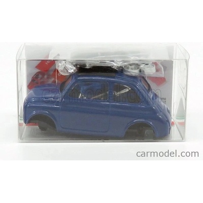 Brumm prom Fiat Model kit 500f Tetto Chiuso 1965 Blue 1:43
