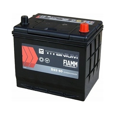 Fiamm Black Titanium 12V 60Ah 540A D23 60