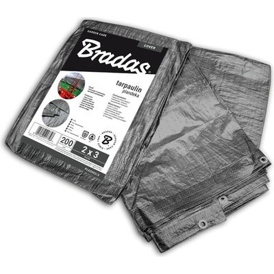 Bradas plachta GRAY 200 g/m2 6 x 12 m PLG2006/12