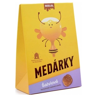 Beelol Medové cukríky šalviové 70 g