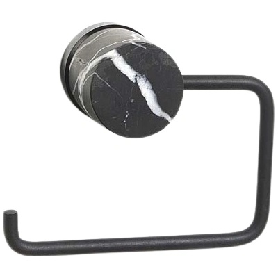 Aqua Nova Държач за тоалетна хартия Nero черен (NERTPH-09)