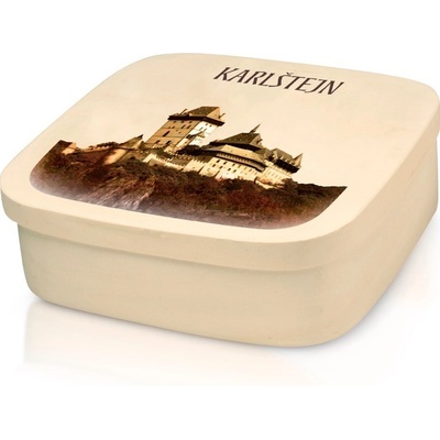 Selllot Karlštejn belgické pralinky v dřevěné dóze 400 g