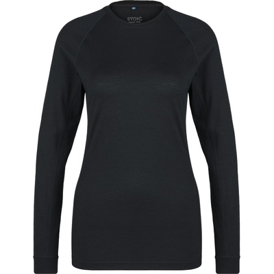 Stoic Дамско мериносово термобельо Stoic Women's Merino180 BengtSt. L/S Merino base layer - Black (115-2388-0712)