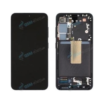 LCD Displej + Dotykové sklo + Přední kryt Samsung Galaxy S23 (S911) - originál