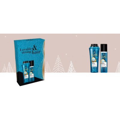 Schwarzkopf Gliss Gliss Aqua Revive šampon 250 ml + kondicionér 200 ml dárková sada – Hledejceny.cz