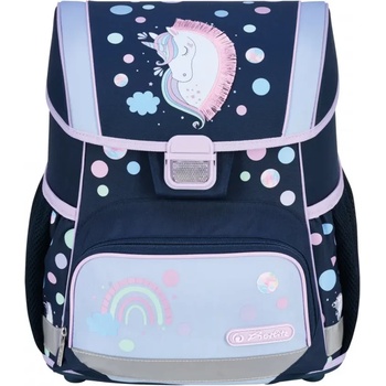 Herlitz Ученическа чанта-раница Loop, празна, Unicorn Dreams - Herlitz