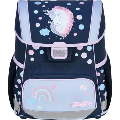 Herlitz Ученическа чанта-раница Loop, празна, Unicorn Dreams - Herlitz